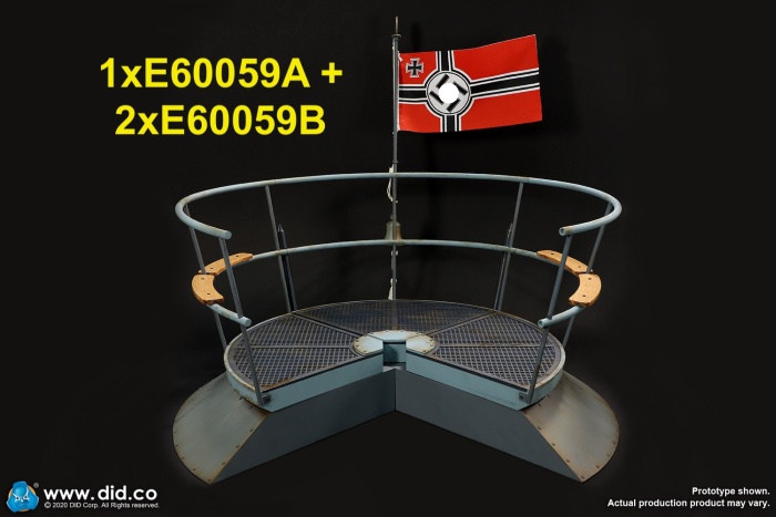 E60059AB-06c9HpxCMXbkIaF U-Boat Tower Diorama Set (Regular Version)