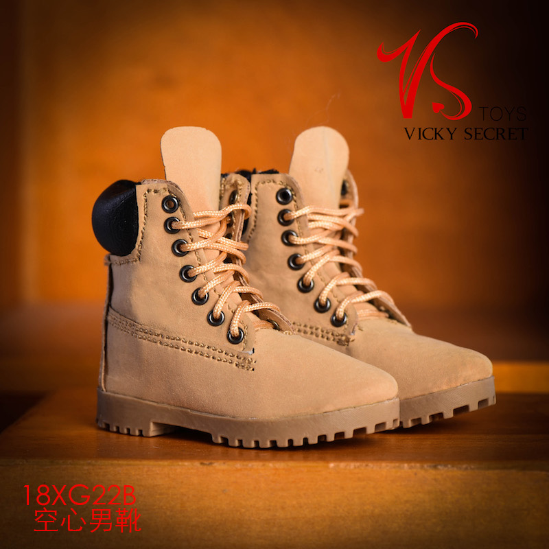 Boots - male - Camel color - polished