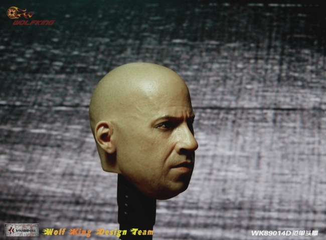 WK89014D-02 Vin Diesel - Head