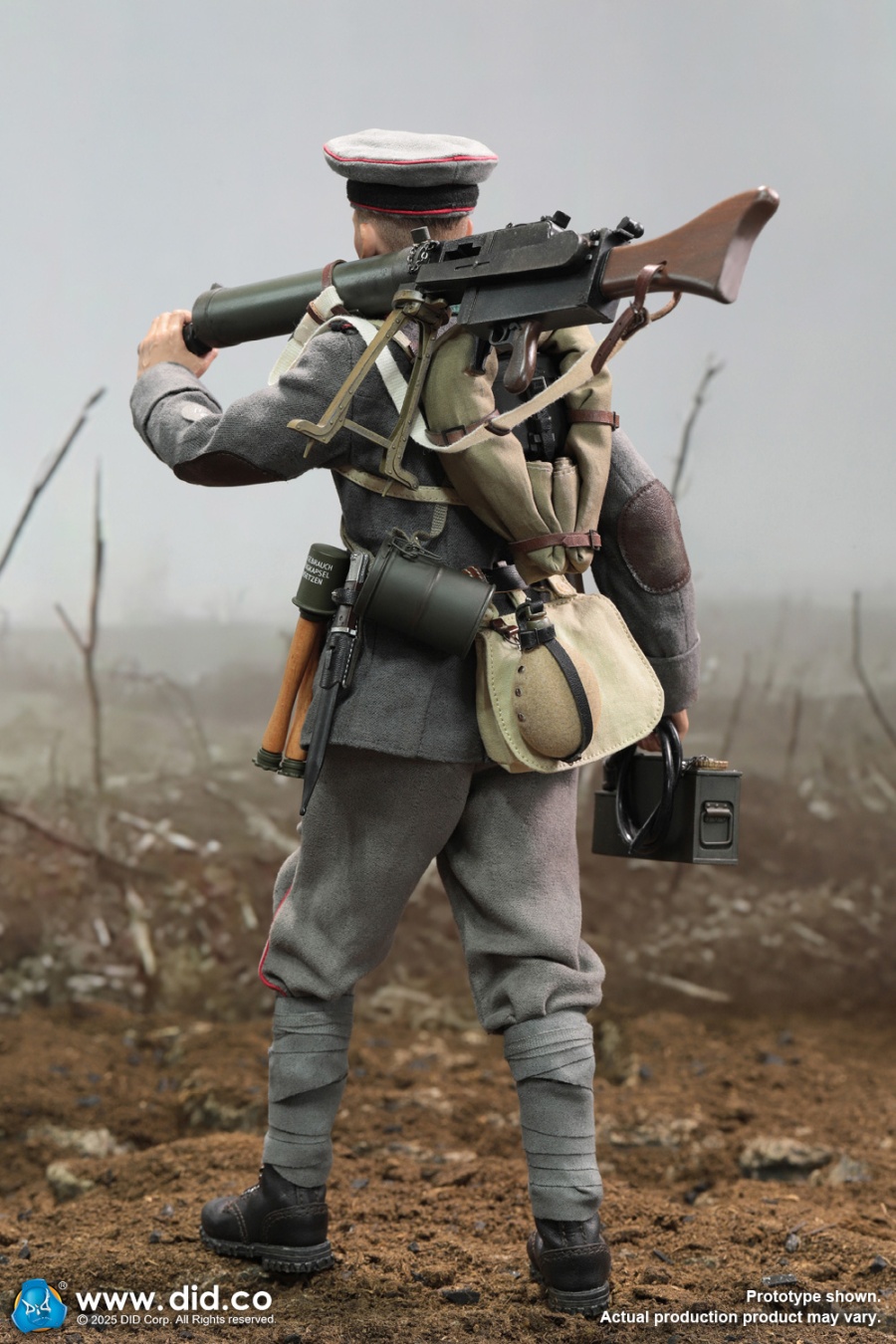 Arthur - WWI German MG08 Machine Gunner – in 1/6 scale Arthur - WWI German MG08 Machine Gunner – in 1/6 scale