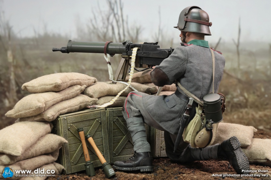 Arthur - WWI German MG08 Machine Gunner – in 1/6 scale Arthur - WWI German MG08 Machine Gunner – in 1/6 scale