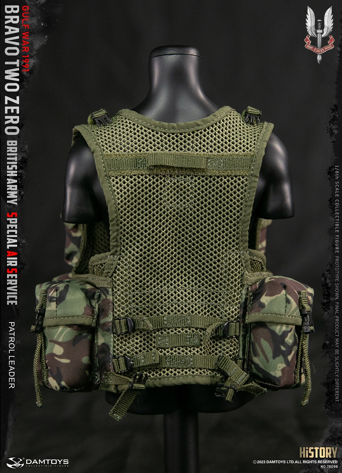 Bravo Two Zero - British Army Special Air Service (SAS) Patrol Leader - Gulf War 1991 - in 1/6 scale Bravo Two Zero - British Army Special Air Service (SAS) Patrol Leader - Gulf War 1991 - in 1/6 scale