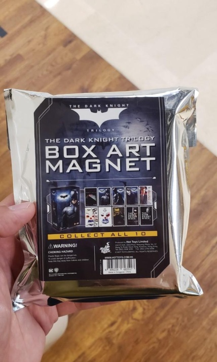 Hot Toys Mini Magnet Box Art Set: The Dark Knight Trilogy