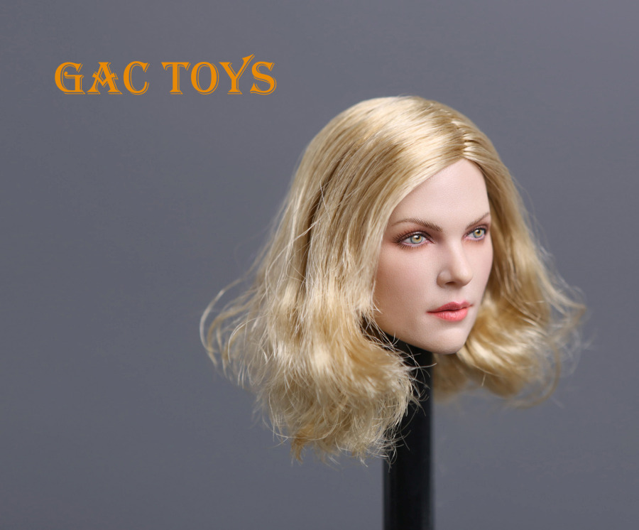 Female Head - blond Hair