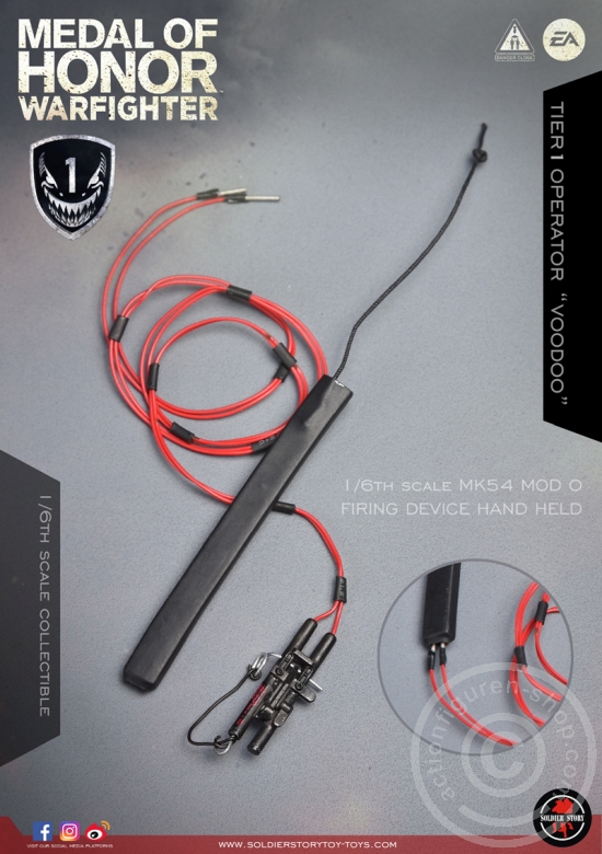 SST106-42 Medal Of Honor Navy SEAL Tier One - Operator "Voodoo"