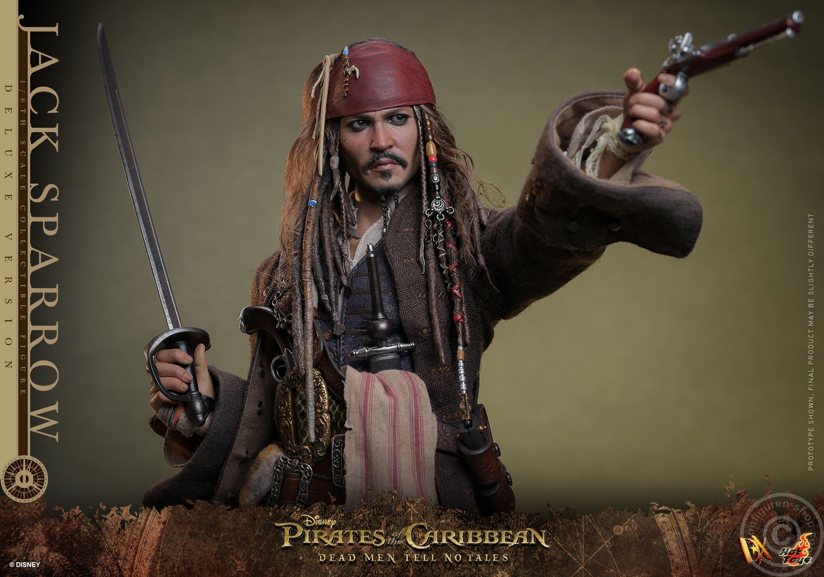 Jack Sparrow - Pirates of the Caribbean - Deluxe Version