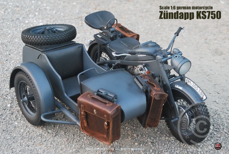Zündapp KS-750 mit Beiwagen