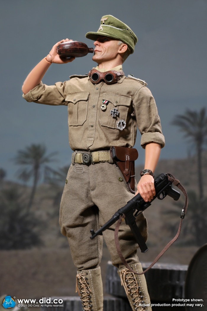 Wilhelm - WWII German Afrika Korps Infantry Captain