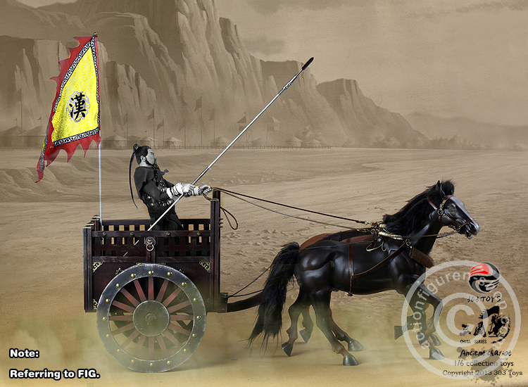 Chinesischer Streitwagen ohne Pferde