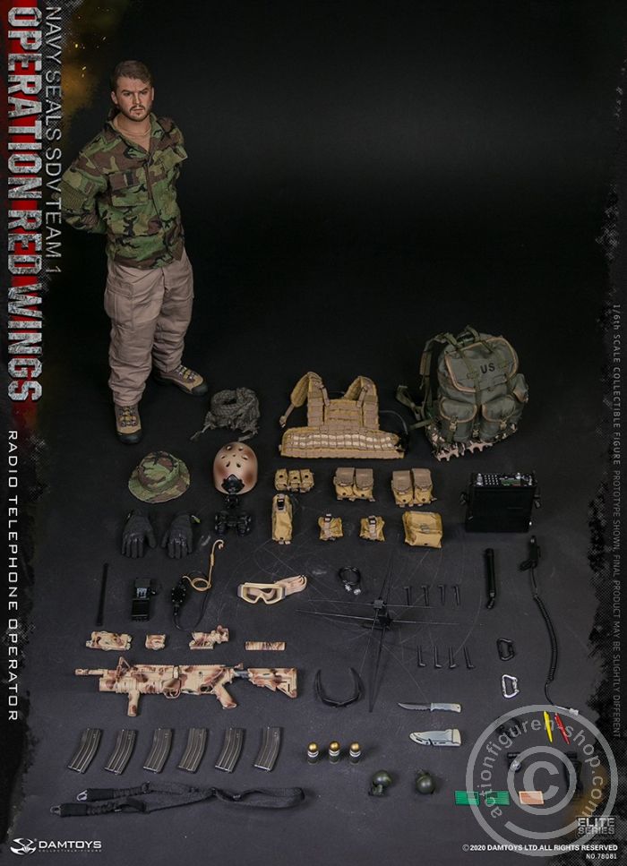 DA78081-33 Operation Red Wings - NAVY SEALS SDV TEAM 1 - Radio Operator