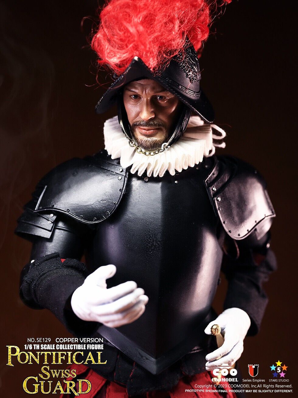 Pontifical Swiss Captain Black (Exclusive Cupronickel Version) Pontifical Swiss Captain Black (Exclusive Cupronickel Version)