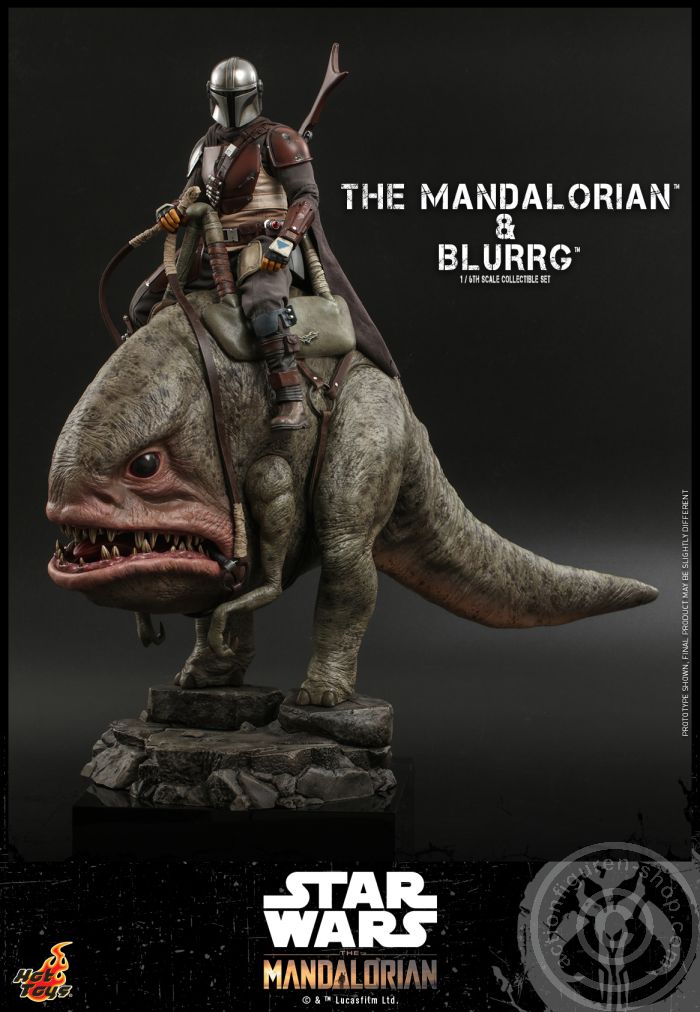 Star Wars: The Mandalorian - Mandalorian & Blurrg - TMS046 Star Wars: The Mandalorian - Mandalorian & Blurrg - TMS046