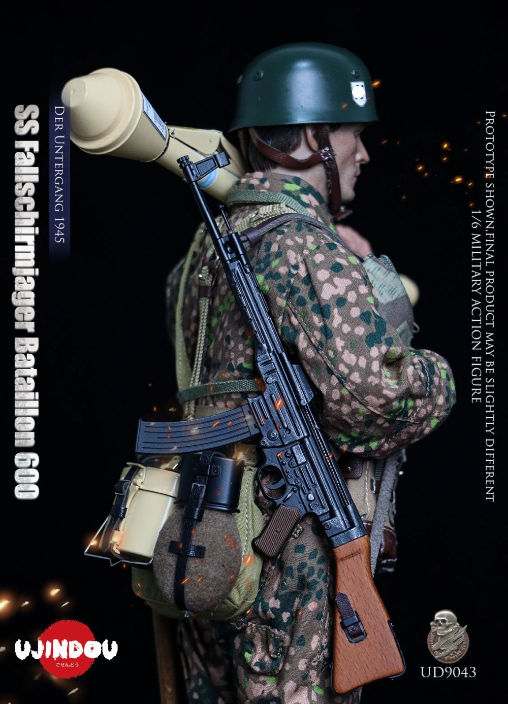 SS Fallschirmjager Bataillon 600 - Der Untergang 1945 - in 1/6 scale