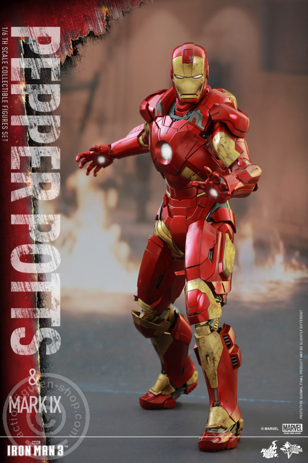 177991-07 Iron Man 3 - Pepper Potts + Mark IX