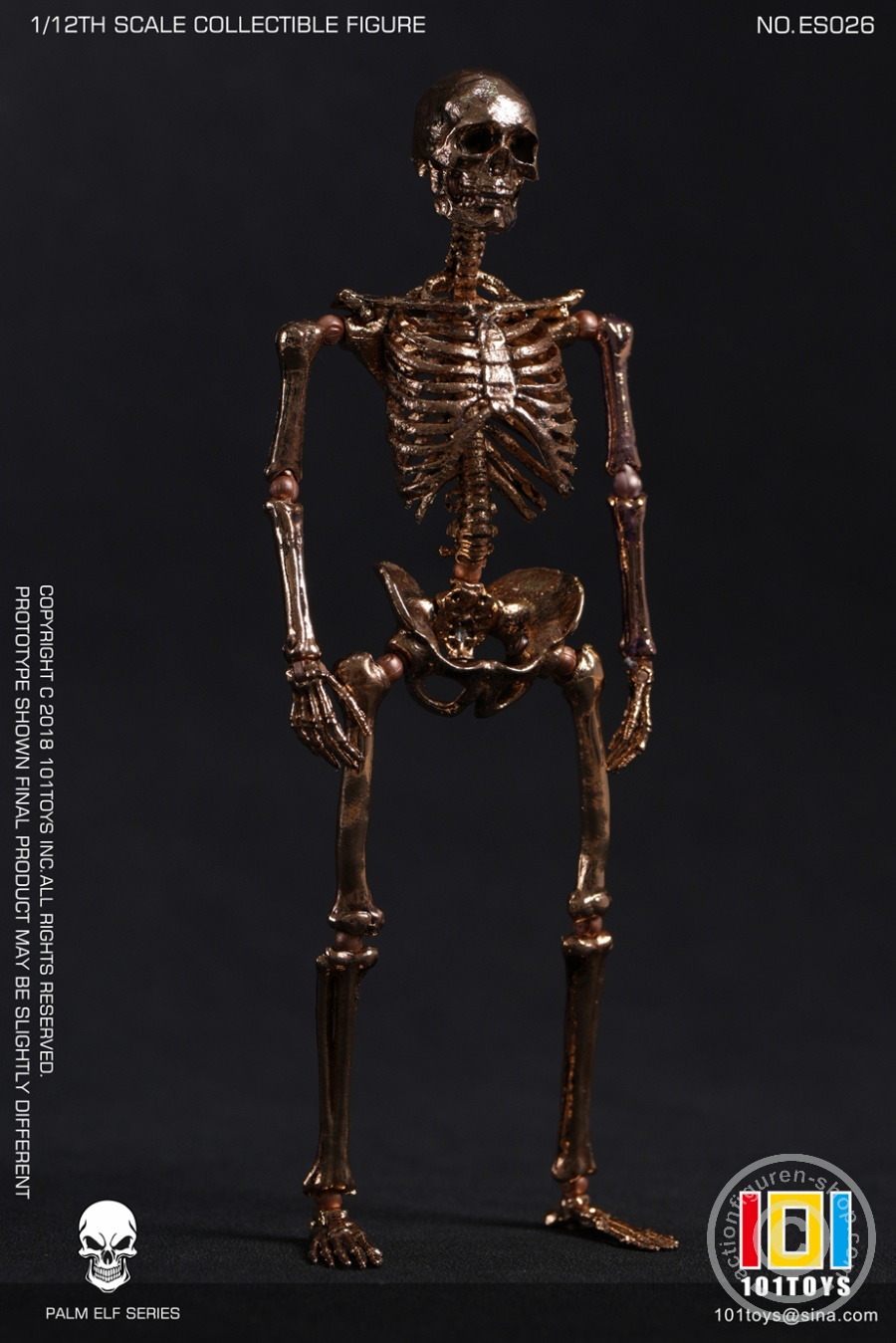 Palm Elf Series - Skeleton Frame Body - Limited Edition Gold double Set - in 1/12 scale