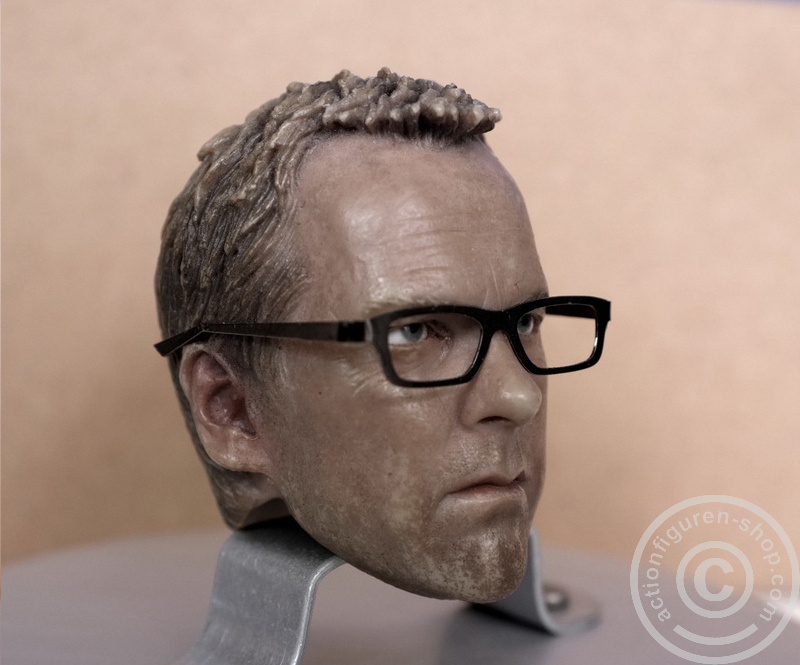 Brille - metall - 1/6 scale