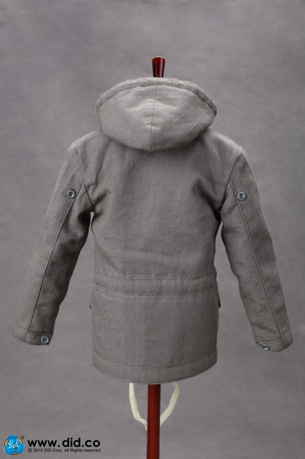 80109sB-04-03 Parka - Grey/White - reversible