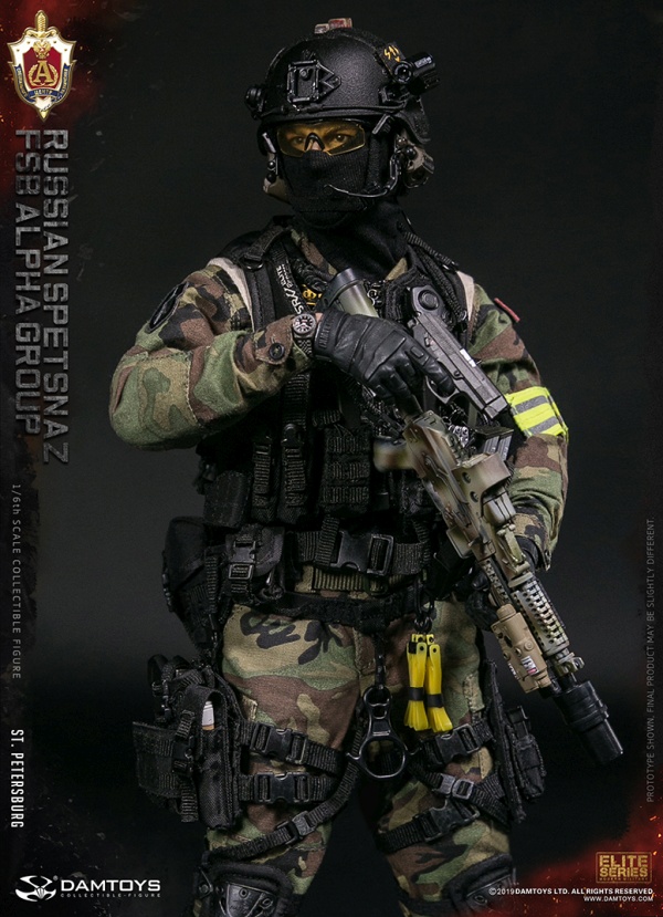 DA78071-20 Russian Spetsnaz - FSB Alpha Group St.Petersburg
