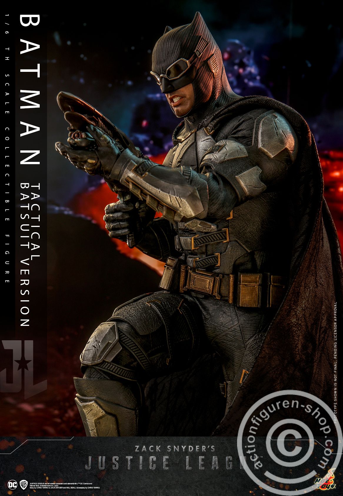 Zack Snyder's Justice League - Batman (Tactical Batsuit Version) - TMS085 Zack Snyder's Justice League - Batman (Tactical Batsuit Version) - TMS085