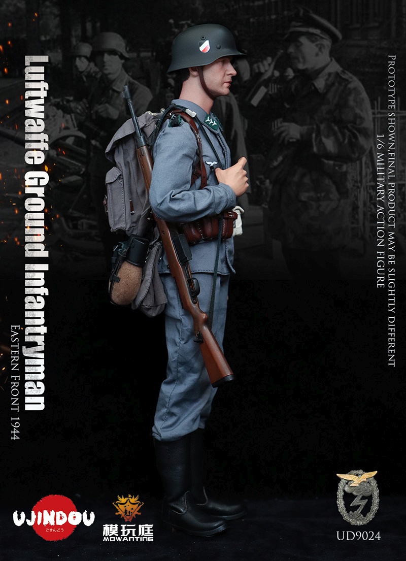 Luftwaffe Felddivison - Infantryman - WWII - Eastern Front 1944 Luftwaffe Felddivison - Infantryman - WWII - Eastern Front 1944