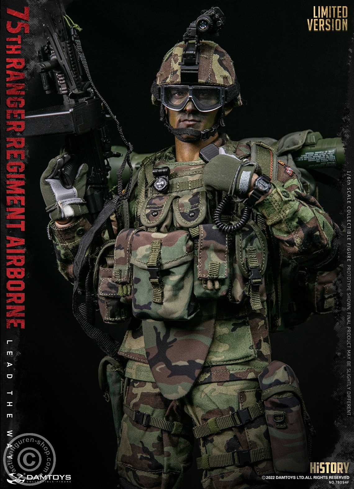 75th Ranger Regiment - Airborne Saw Gunner - Limited Version 75th Ranger Regiment - Airborne Saw Gunner - Limited Version