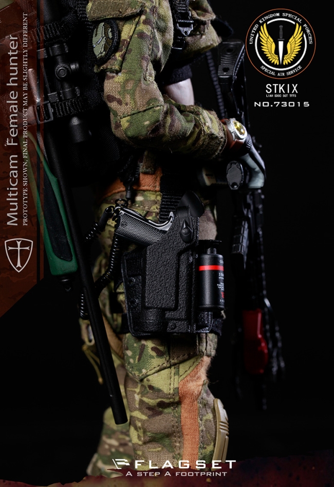 Angela - Multicam Female Hunter