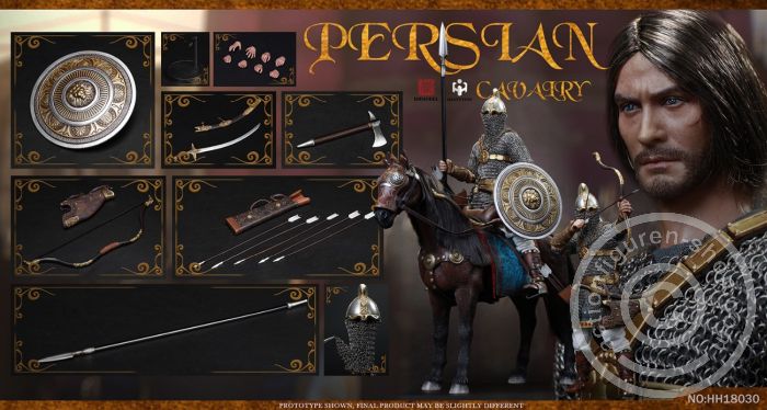 Imperial Legion-Persian Cavalry (Man and Horse Set)