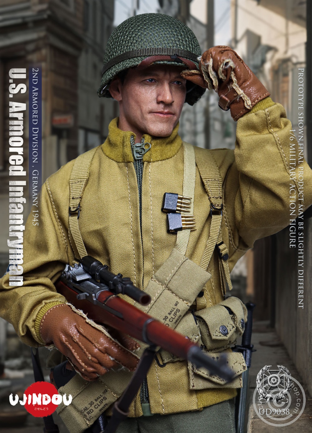 WWII - U.S. Army - Armored Infantryman - Germany 1945 - in 1/6 scale