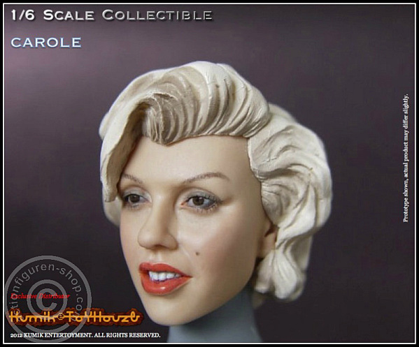 Carole - Kopf - Blond - KUMIK