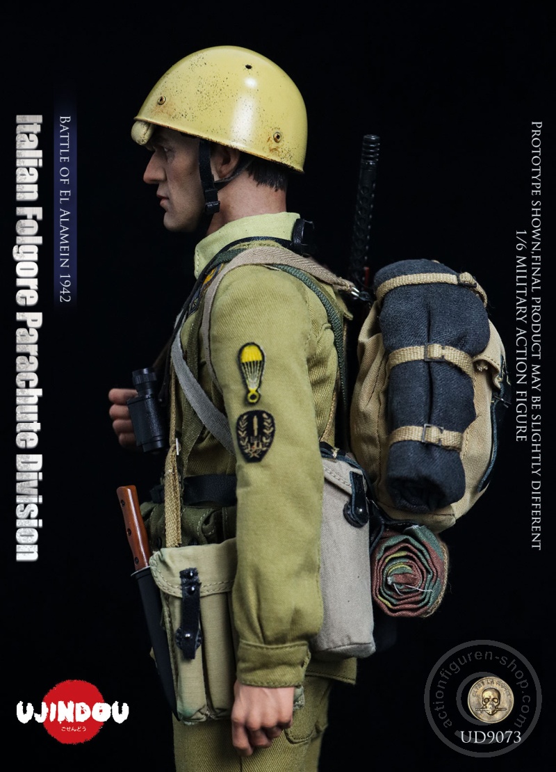 Italian Folgore Parachute Division - Battle of El Alamein 1942 - in 1/6 scale