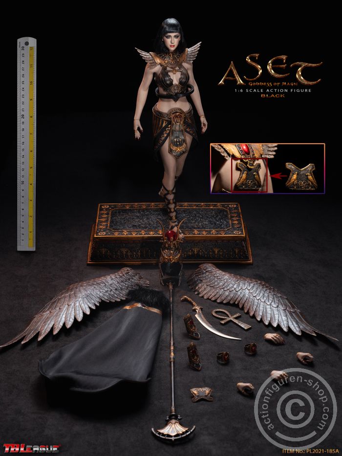 Aset Goddess of Magic - Black Version