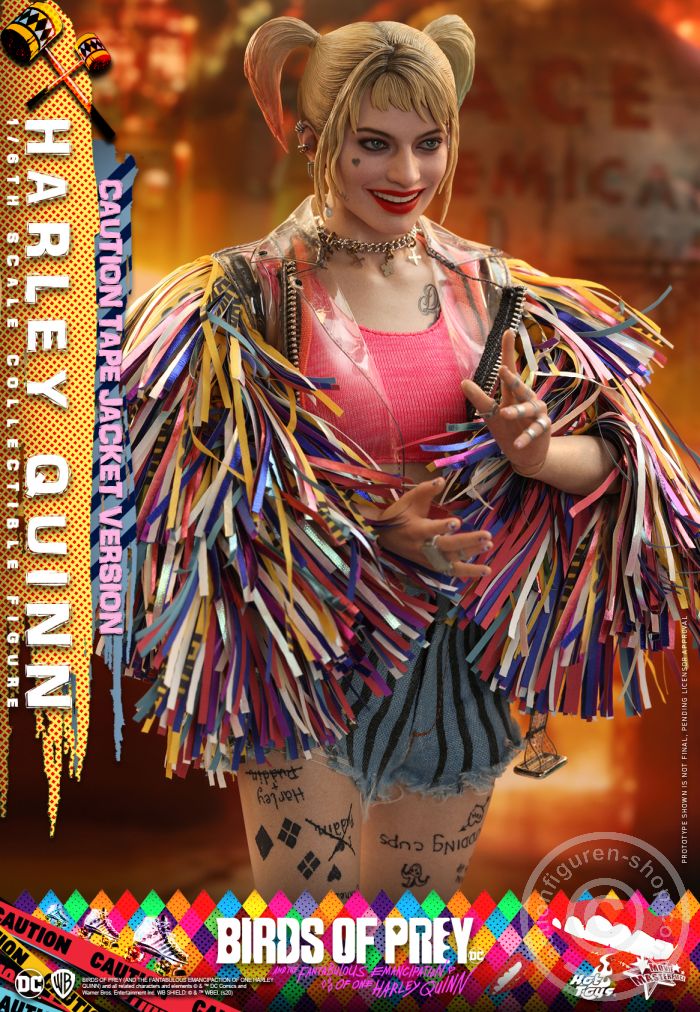 Birds of Prey - Harley Quinn (Caution Tape Jacket Version)