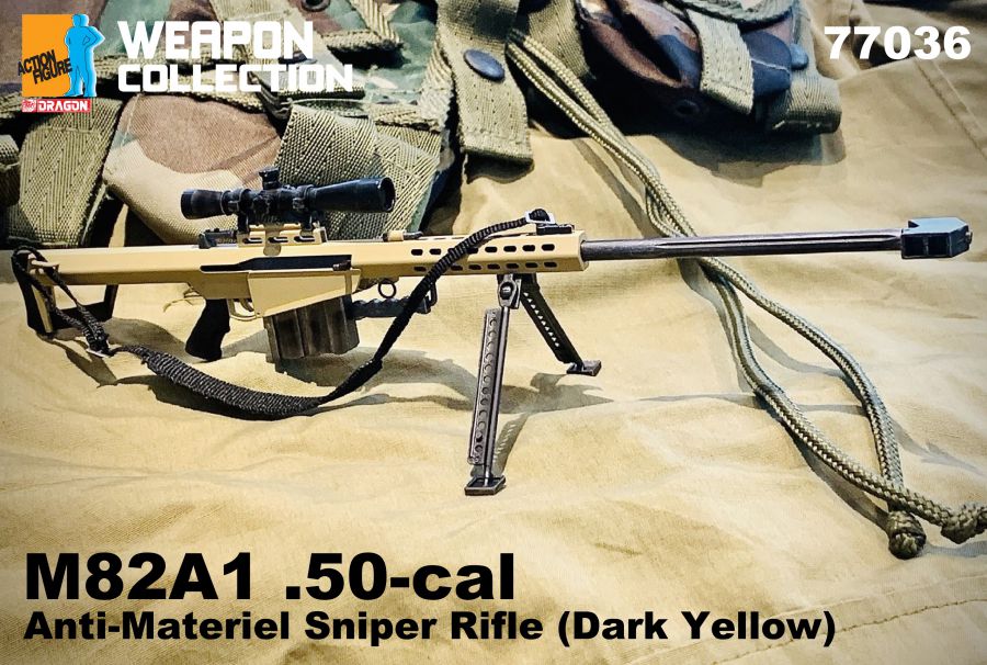 Barrett M82A1 Anti-Materiel Sniper Rifle (Dark Yellow)
