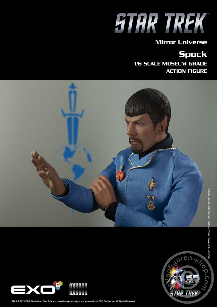 EX-01-029-10 Mr. Spock Mirror Universe - Star Trek: The Original Series