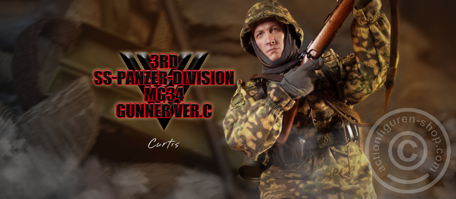 80127-35 Curtis - 3. SS-Panzer-Division MG34 Gunner