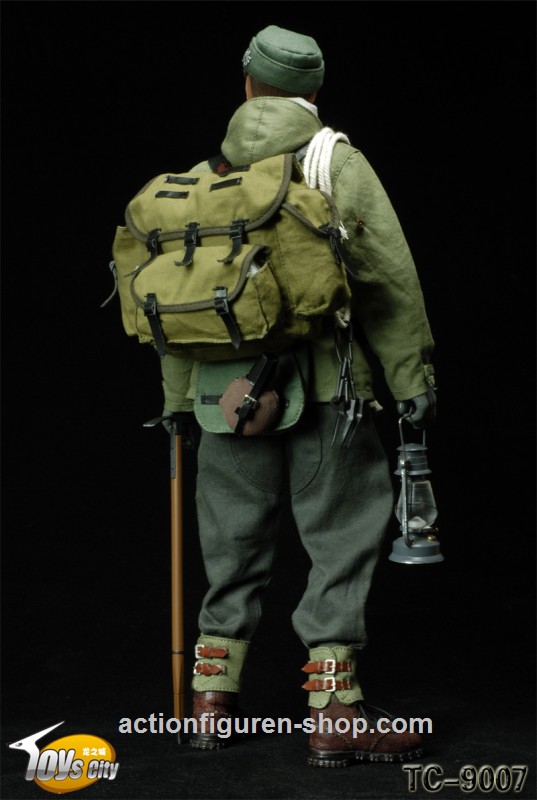 TTL9007-04z Deutscher Gebrigsjäger mit MG34