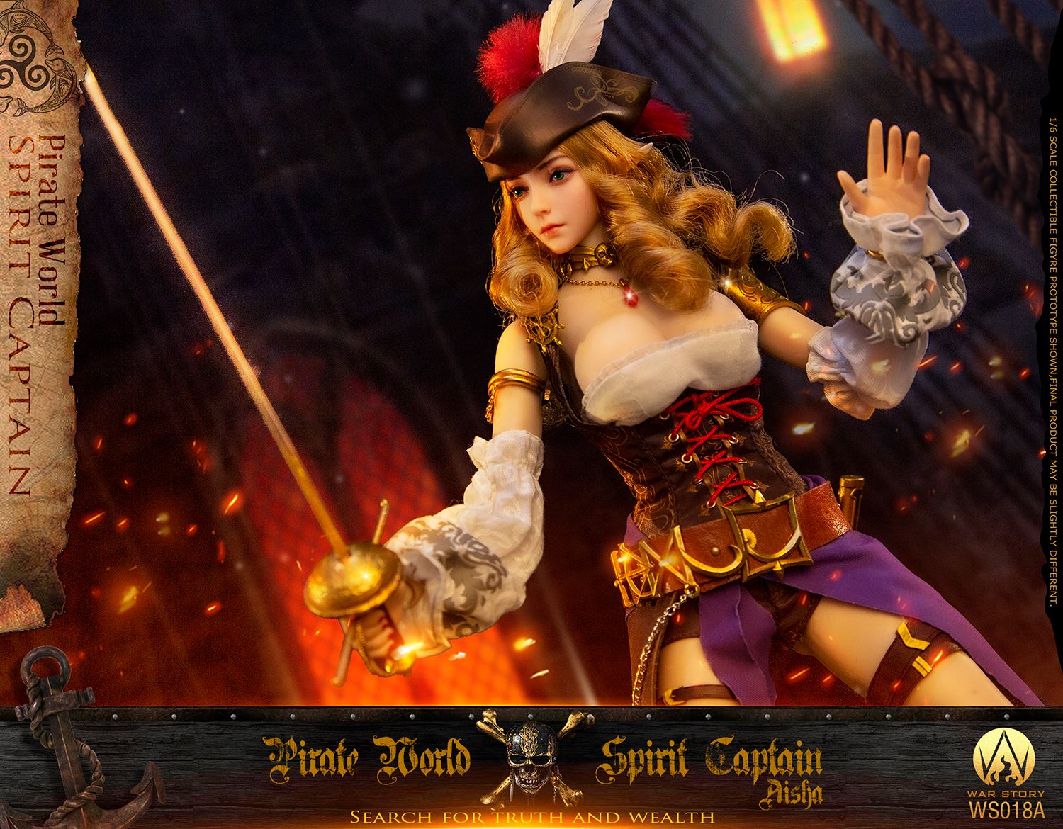 Spirit Captain Aisha - Pirate World Spirit Captain Aisha - Pirate World