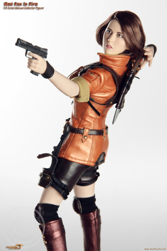 Red Fox in Fire - Soft Skin Figure