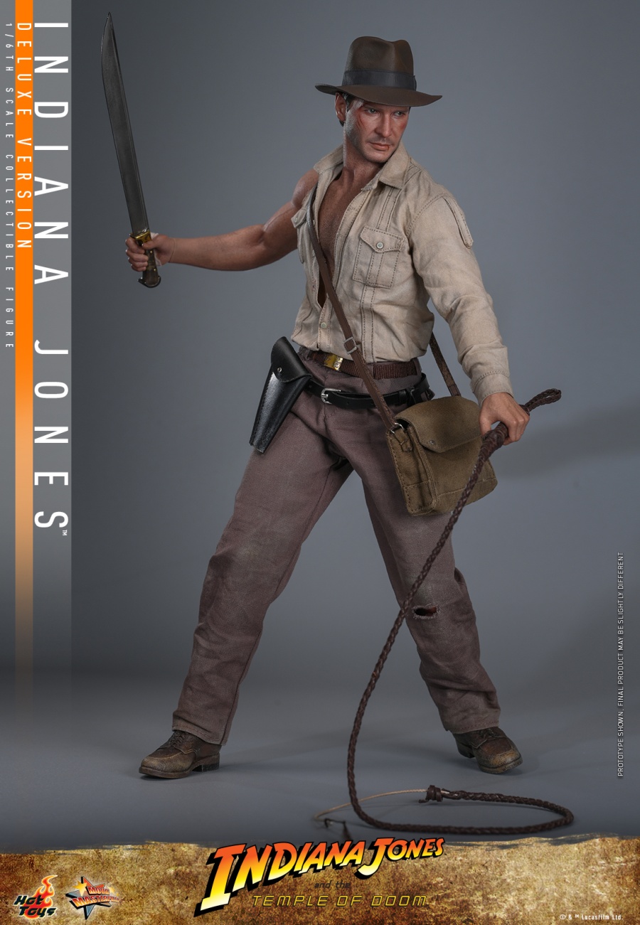 Indiana Jones And the Temple of Doom 1/6th scale Indiana Jones Collectible Figure (Deluxe Version) - MMS861