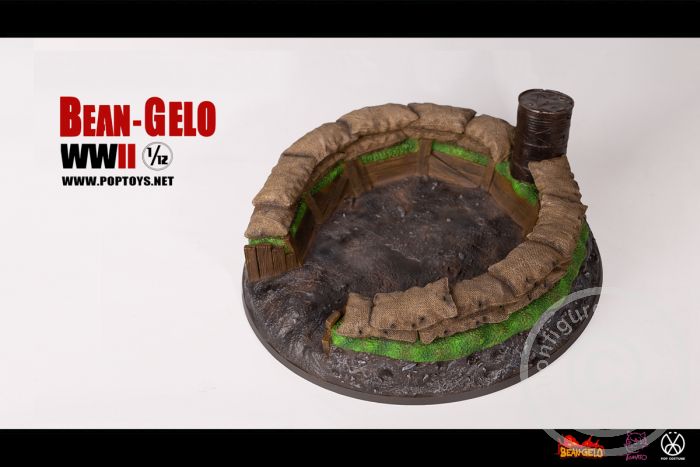 PT-SPS003-05 Six-Man Battlefield Platform Scene - Scene Props Series