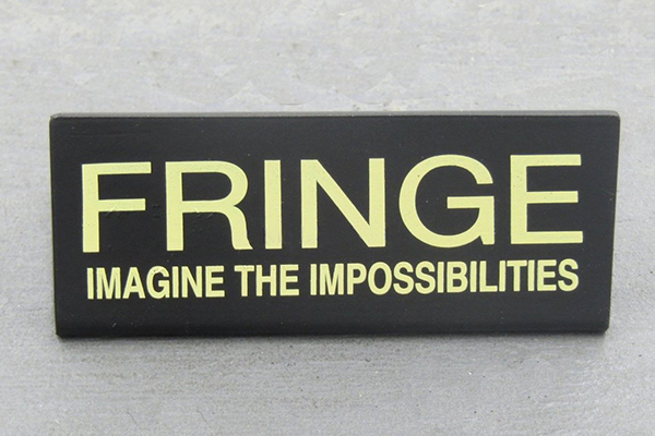 Fringe Display Sign - magnetic