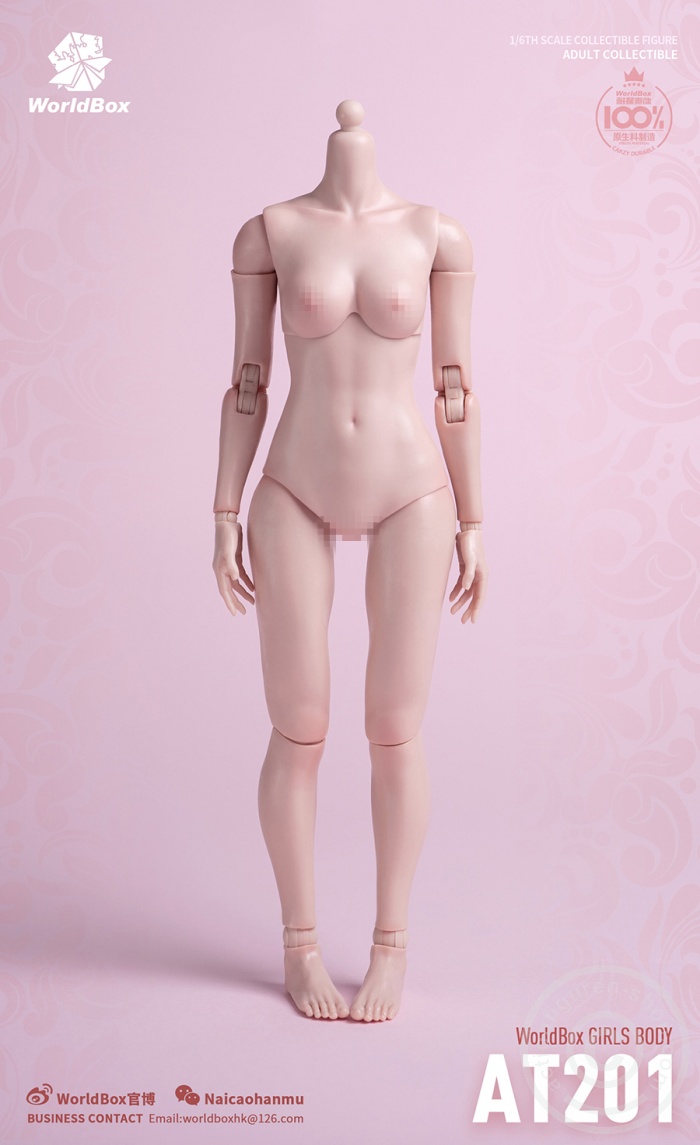Girl Body - Body color: Fair (Pale)