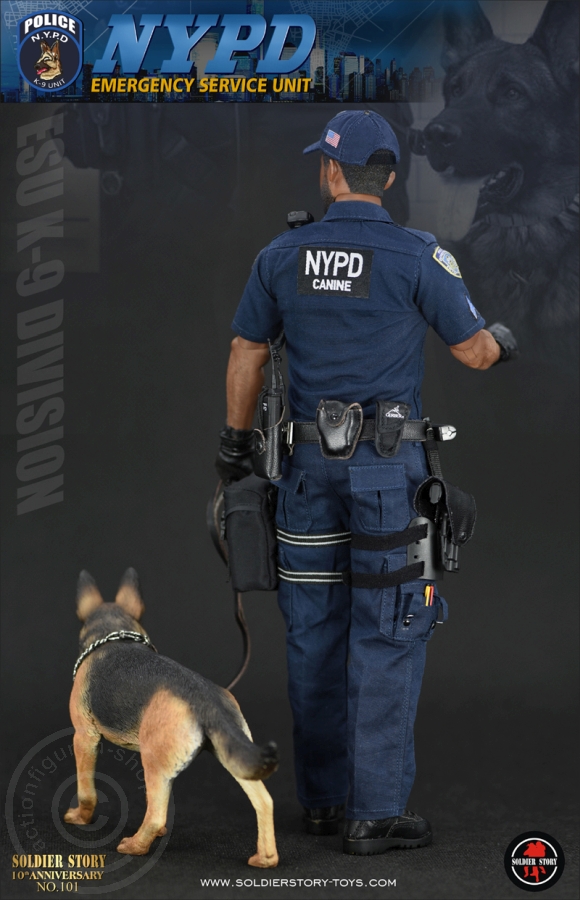 SSt101-03 NYPD - ESU - K-9 DIVISION - (Hundestaffel)