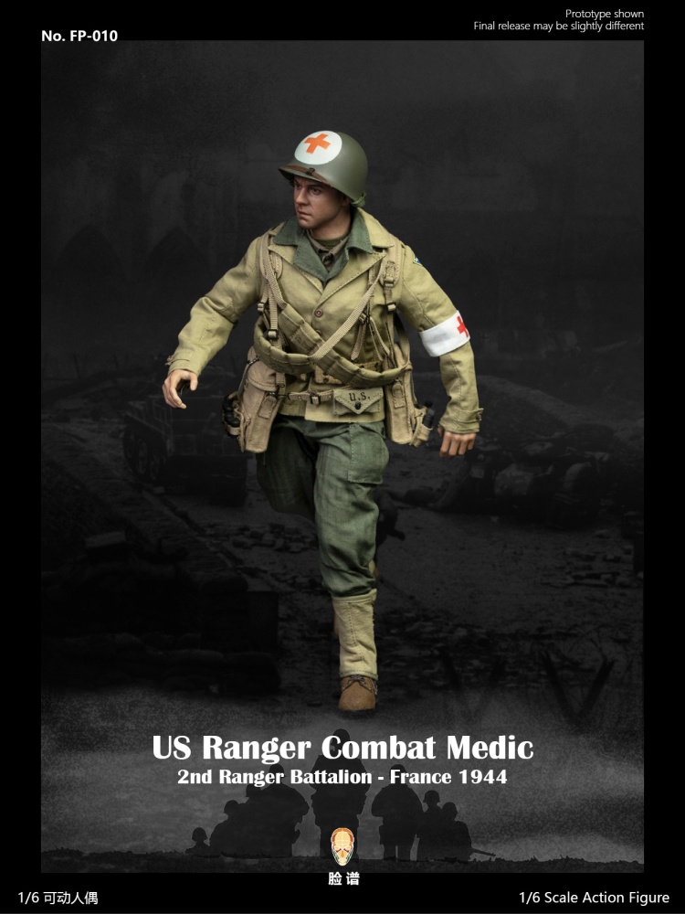 Combat Medic - Wade - US Ranger - France 1944 Combat Medic - Wade - US Ranger - France 1944