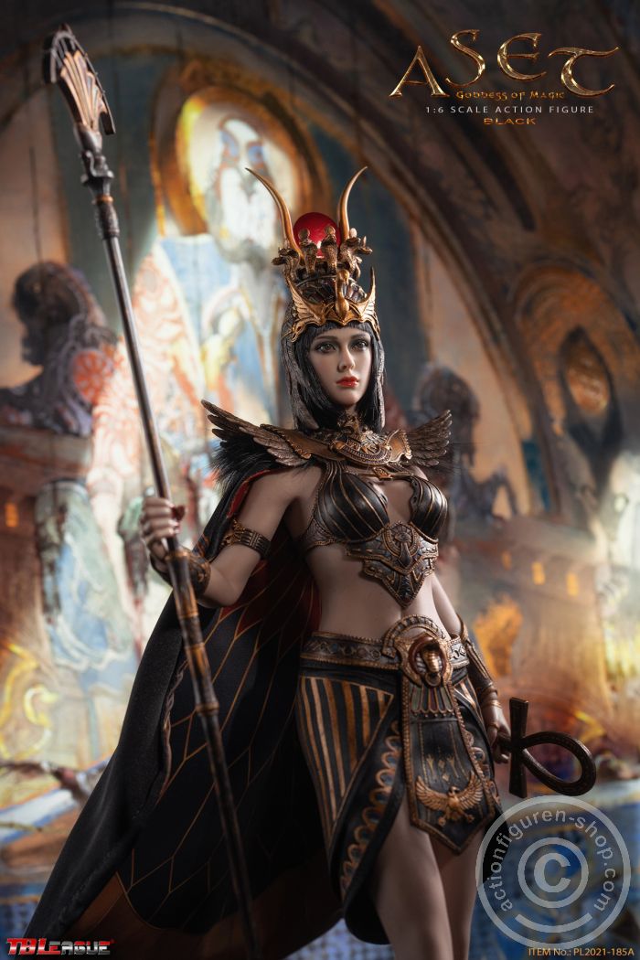 PL2021-185A-03 Aset Goddess of Magic - Black Version