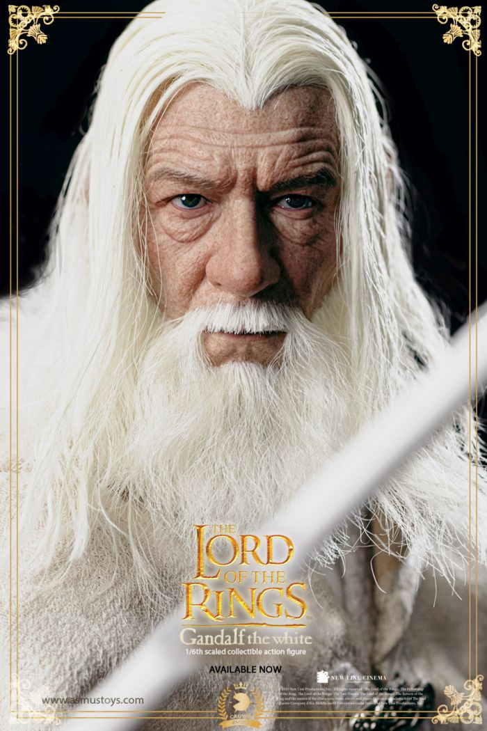 Gandalf The White w/ Horse - LOTR - Crown Series