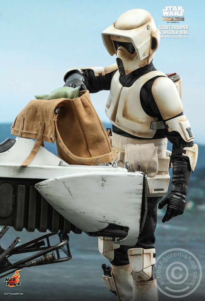 The Mandalorian - Scout Trooper and Speeder Bike