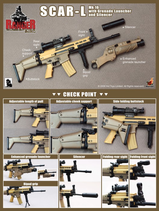 Ranger_75thRegiment_Mk-16-17 US Army Ranger 75th Regiment with Mk.16 (SCAR-L)