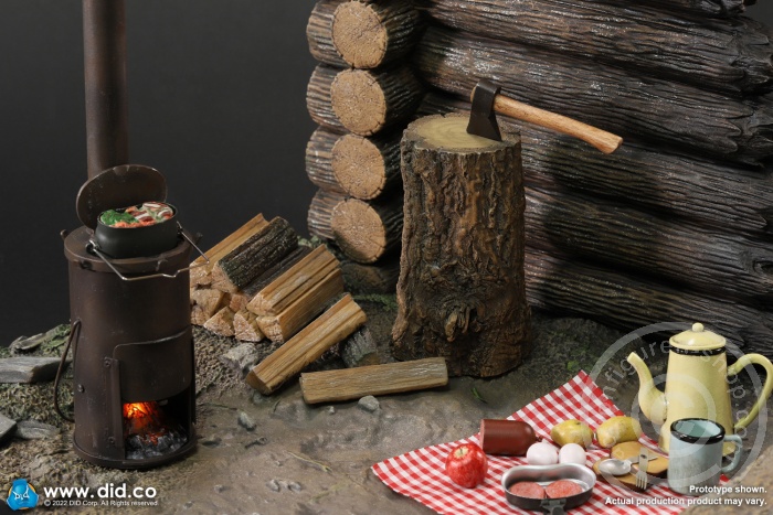 60067-02ElcNUW4LT5wfc Stove Diorama - WWII German Army