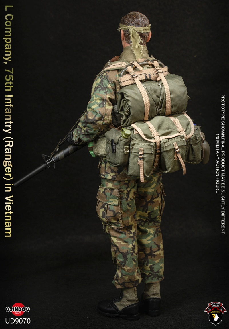 U.S. ARMY L Company - 75th Infantry (Ranger) in Vietnam - in 1/6 scale